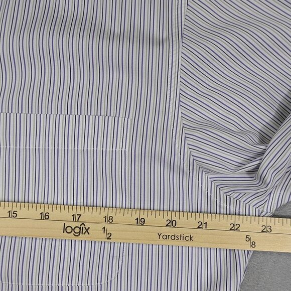 2 Jos A Bank Dress Shirts Mens 16-34 Travelers Collection Tailored Fit Classic - Picture 11 of 16